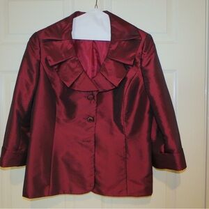 Alex Marie Red Vintage Jacket (Size 12)